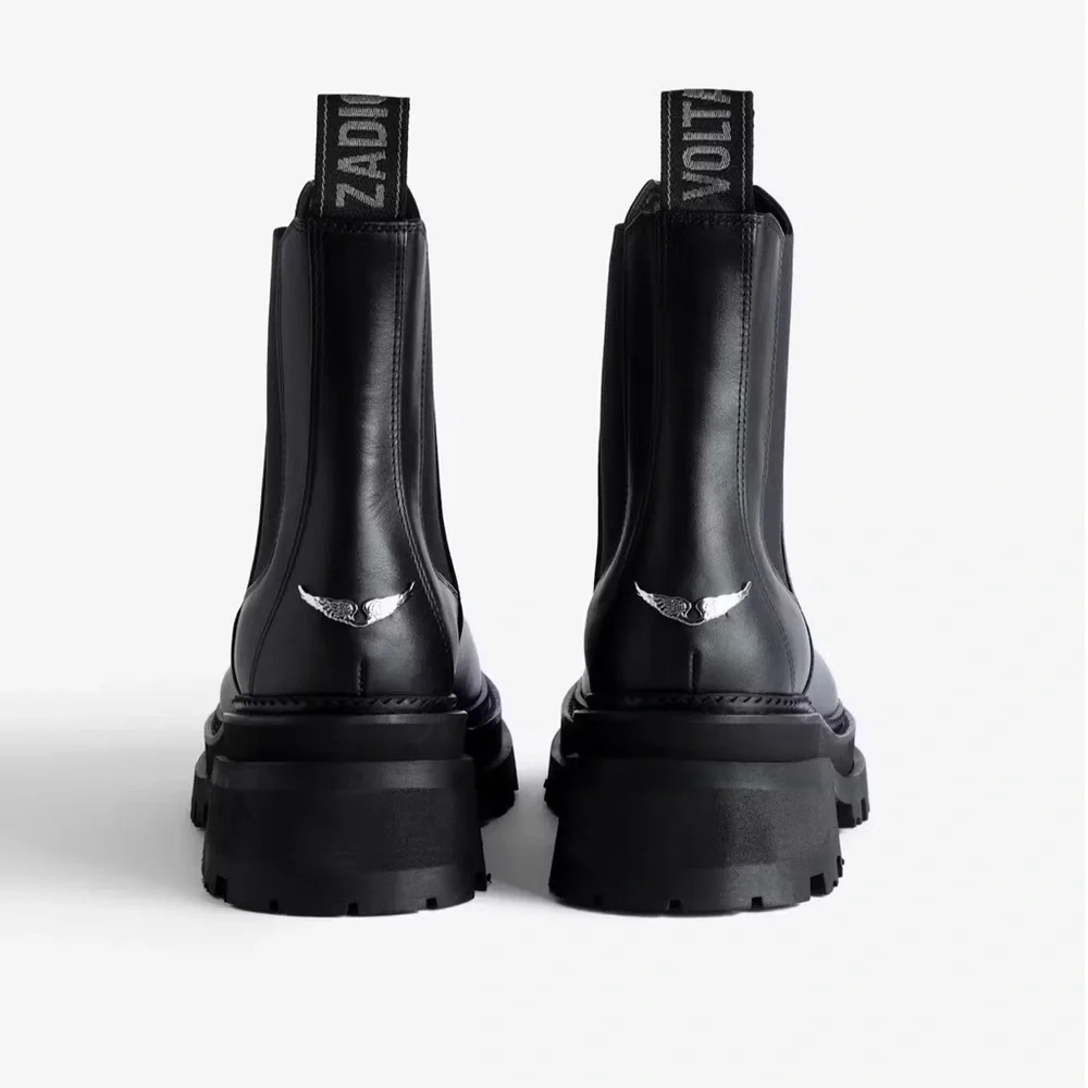 $498 Zadig & Voltaire Ride Chelsea Boots NIB SIZE 36 - Picture 4 of 10